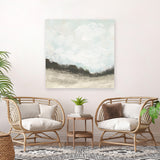 Shop In the Field Square II Neutral (Square) Canvas Art Print-Abstract, Neutrals, Square, View All, WA-framed wall decor artwork