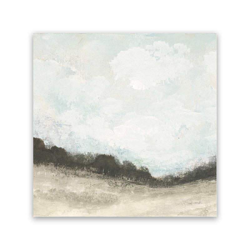Shop In the Field Square II Neutral (Square) Canvas Art Print-Abstract, Neutrals, Square, View All, WA-framed wall decor artwork
