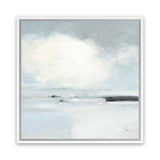 Shop Neutral Horizon I (Square) Canvas Art Print-Abstract, Grey, Square, View All, WA-framed wall decor artwork