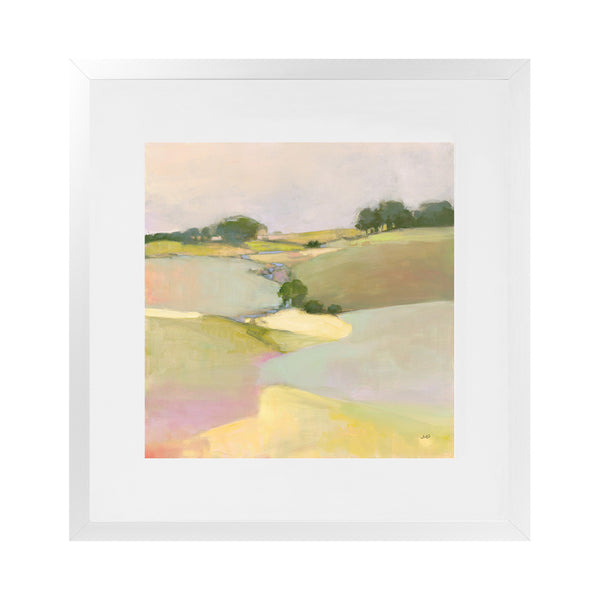 Shop Dream Valley II (Square) Art Print-Abstract, Green, Square, View All, WA-framed painted poster wall decor artwork