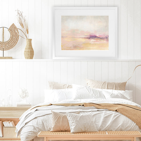 Shop Light on the Water Art Print-Abstract, Horizontal, Orange, Rectangle, View All, WA-framed painted poster wall decor artwork