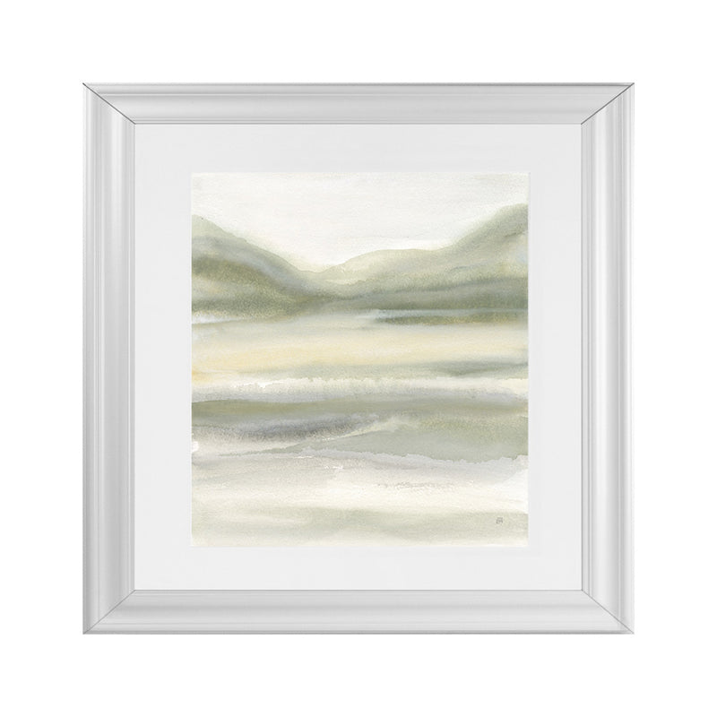 Shop Valleyscape IV (Square) Art Print-Abstract, Green, Neutrals, Square, View All, WA-framed painted poster wall decor artwork