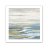 Shop Morning Sea Light (Square) Art Print-Abstract, Blue, Square, View All, WA-framed painted poster wall decor artwork