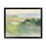 Shop Gentle World Art Print-Abstract, Green, Horizontal, Rectangle, View All, WA-framed painted poster wall decor artwork