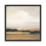 Shop View from the Top Neutral (Square) Canvas Art Print-Abstract, Brown, Square, View All, WA-framed wall decor artwork