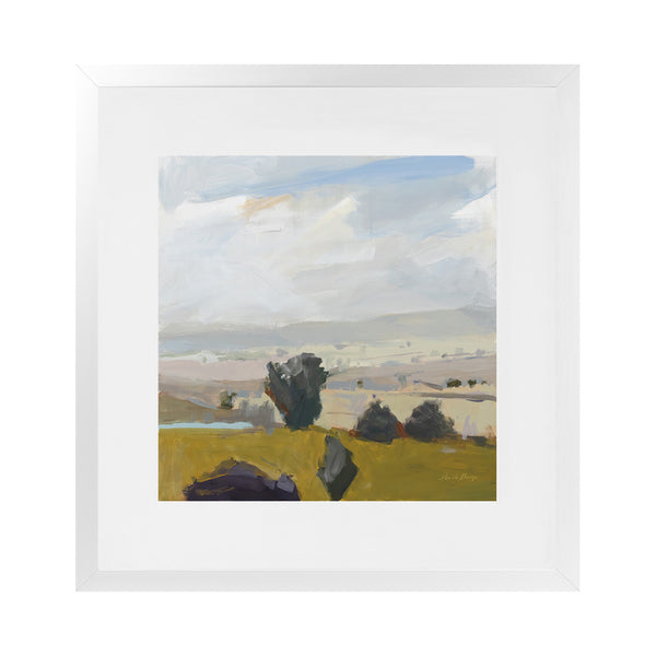 Shop View of the Valley (Square) Art Print-Abstract, Green, Square, View All, WA-framed painted poster wall decor artwork