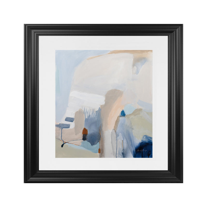 Shop Transitions (Square) Art Print-Abstract, Blue, Square, View All, WA-framed painted poster wall decor artwork