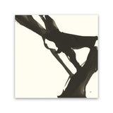 Shop Black Gesture I (Square) Canvas Art Print-Abstract, Black, Square, View All, WA, White-framed wall decor artwork