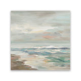 Shop Pastel Tide (Square) Canvas Art Print-Abstract, Brown, Square, View All, WA-framed wall decor artwork