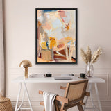 Shop Cowgirl Canvas Art Print-Abstract, Portrait, Rectangle, View All, WA, Yellow-framed wall decor artwork