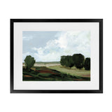 Shop Green Grove Art Print-Abstract, Green, Horizontal, Rectangle, View All, WA-framed painted poster wall decor artwork