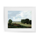 Shop Green Grove Art Print-Abstract, Green, Horizontal, Rectangle, View All, WA-framed painted poster wall decor artwork