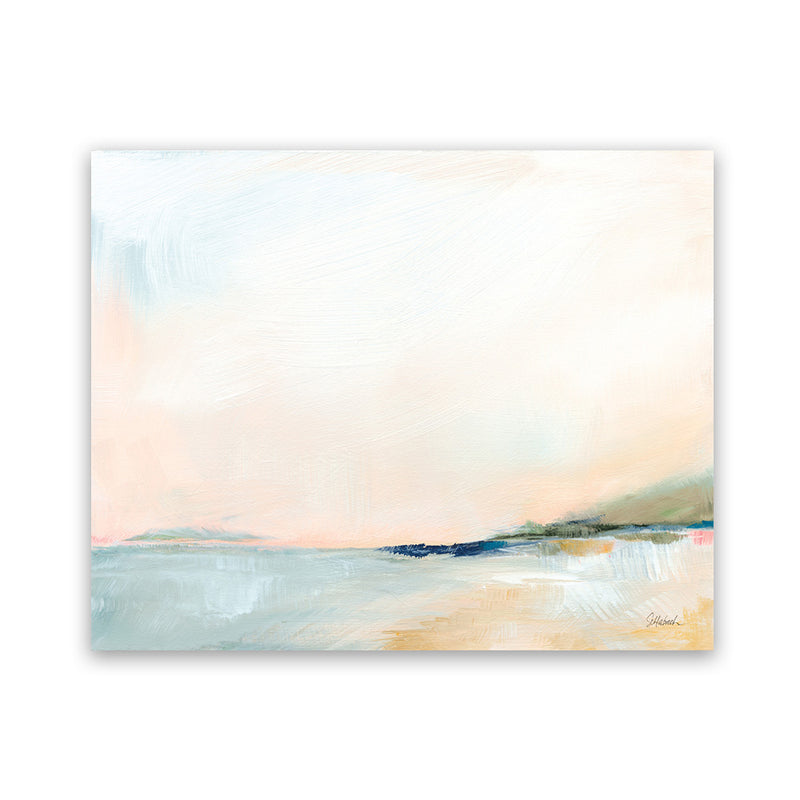 Shop Open Sky Over Water Art Print-Abstract, Horizontal, Neutrals, Rectangle, View All, WA-framed painted poster wall decor artwork