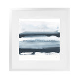 Shop Waterway Minimalism II (Square) Art Print-Abstract, Blue, Square, View All, WA-framed painted poster wall decor artwork