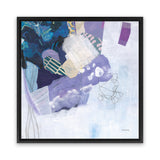 Shop Abstract Layers II Purple (Square) Canvas Art Print-Abstract, Purple, Square, View All, WA-framed wall decor artwork