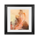 Shop Abstract Layers II Sunrise (Square) Art Print-Abstract, Orange, Square, View All, WA-framed painted poster wall decor artwork