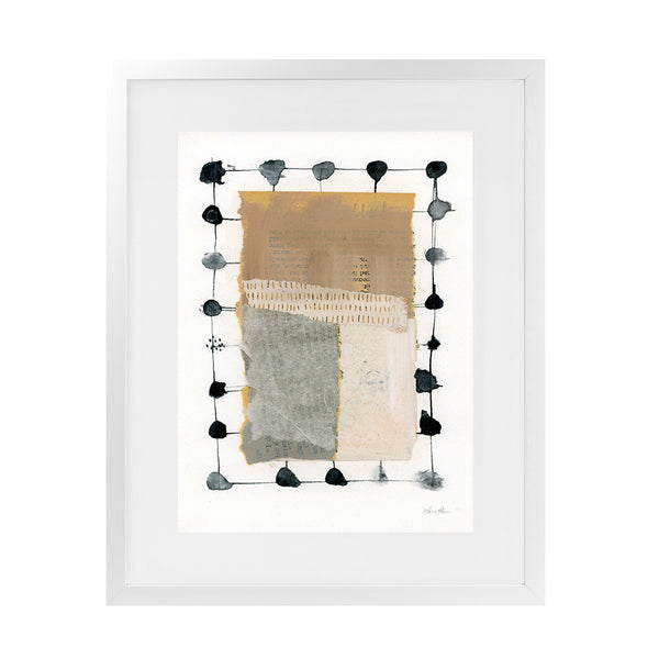 Shop Neutral Collage II Art Print-Abstract, Brown, Portrait, Rectangle, View All, WA-framed painted poster wall decor artwork