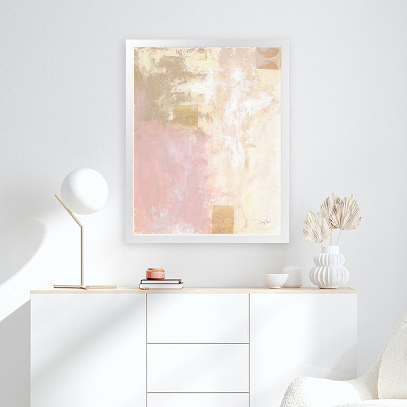 Shop Afternoon VI Art Print-Abstract, Neutrals, Pink, Portrait, Rectangle, View All, WA-framed painted poster wall decor artwork