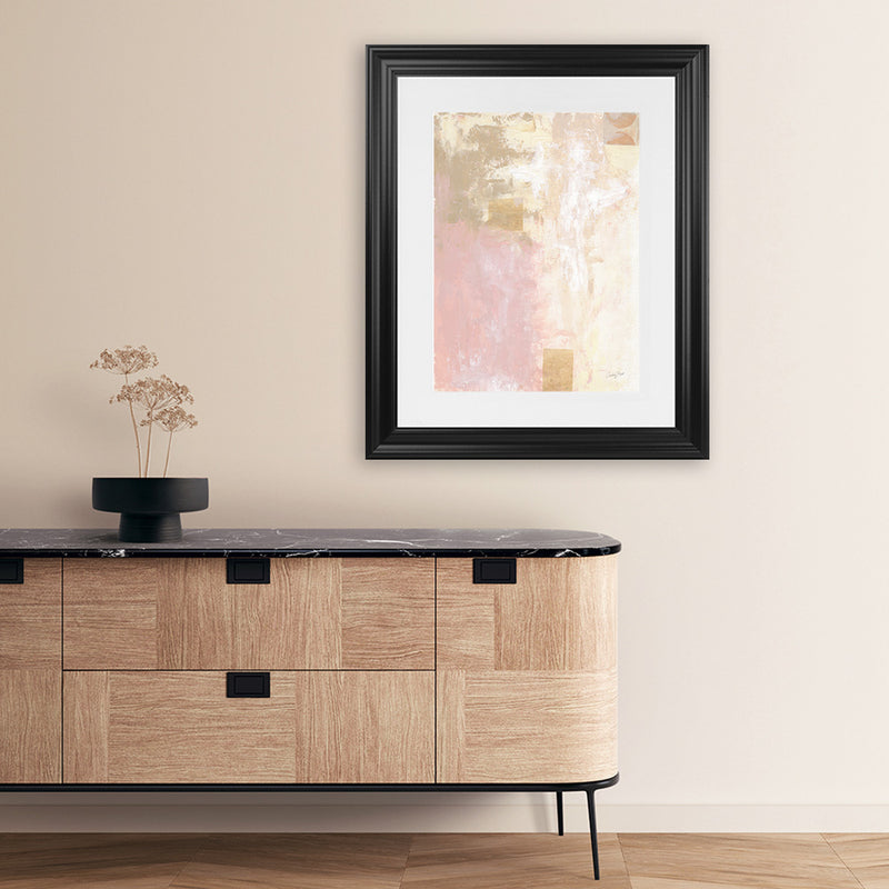 Shop Afternoon VI Art Print-Abstract, Neutrals, Pink, Portrait, Rectangle, View All, WA-framed painted poster wall decor artwork