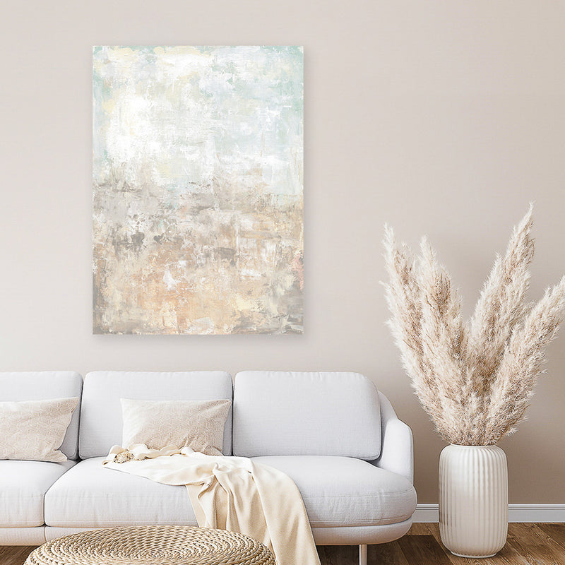 Shop Clay I Canvas Art Print-Abstract, Neutrals, Portrait, Rectangle, View All, WA-framed wall decor artwork