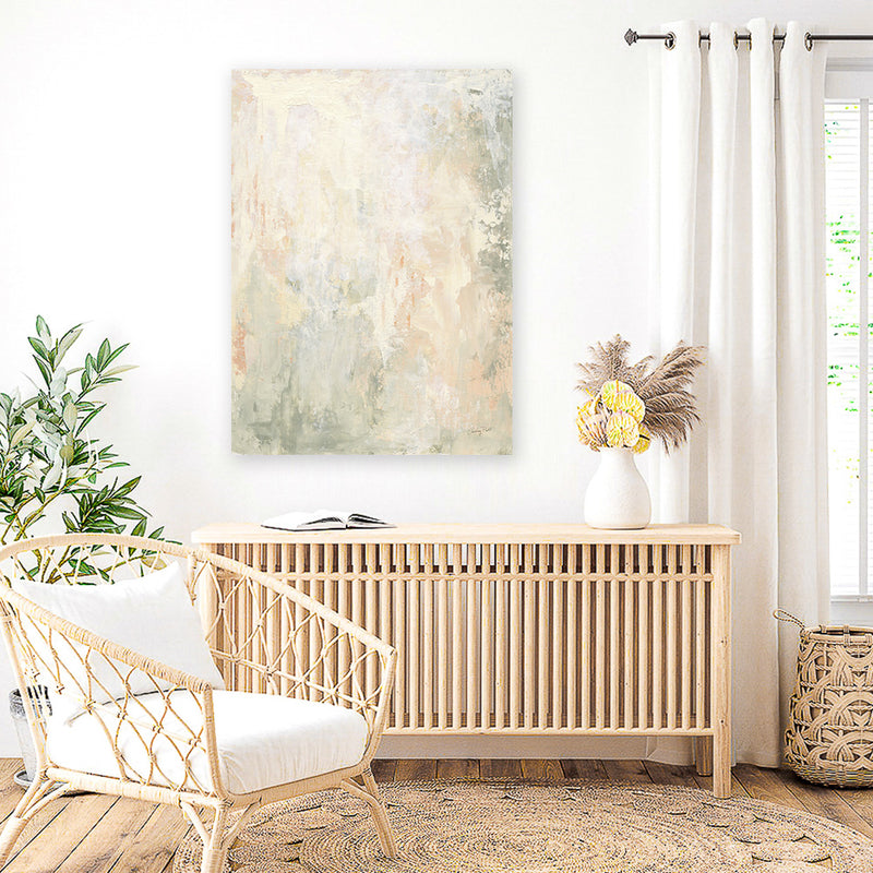 Shop Clay II Canvas Art Print-Abstract, Neutrals, Portrait, Rectangle, View All, WA-framed wall decor artwork