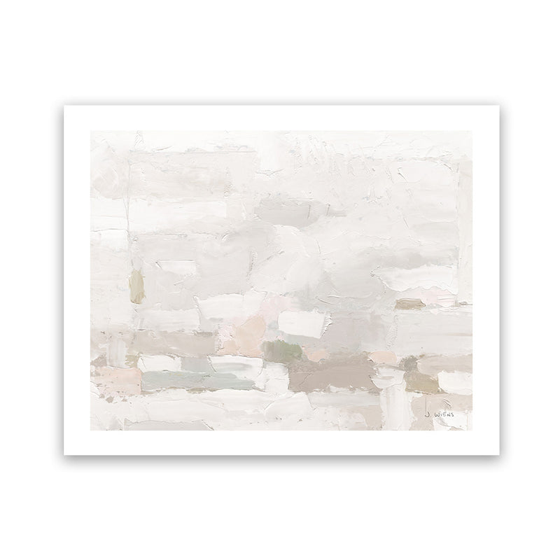 Shop Soft Hues Neutral Crop Art Print-Abstract, Horizontal, Neutrals, Rectangle, View All, WA-framed painted poster wall decor artwork