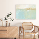 Shop Golden Hill Canvas Art Print-Abstract, Blue, Green, Horizontal, Neutrals, Rectangle, View All, WA-framed wall decor artwork