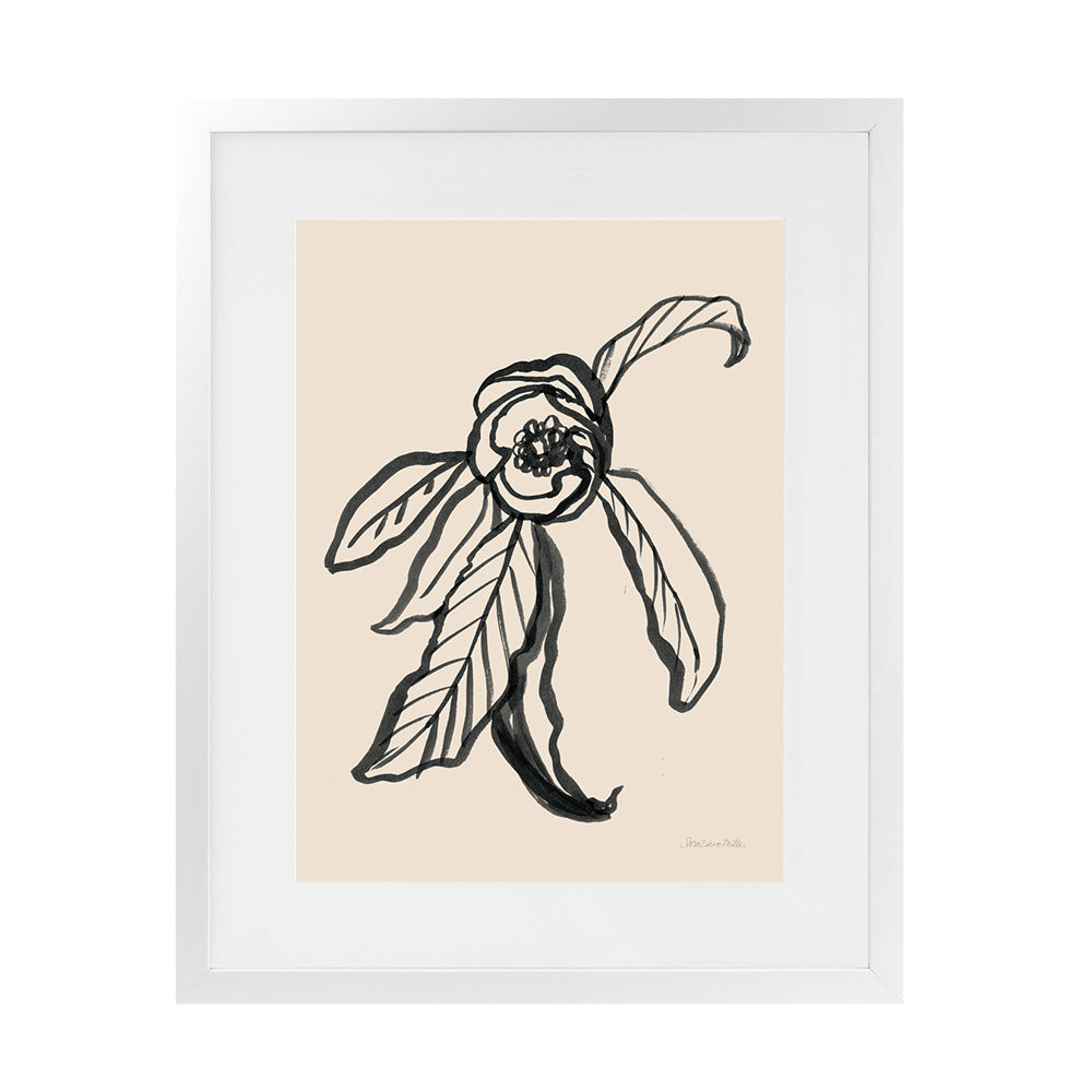 Buy Ink Sketch Flower Wall Art Print | The Print Emporium® Store®