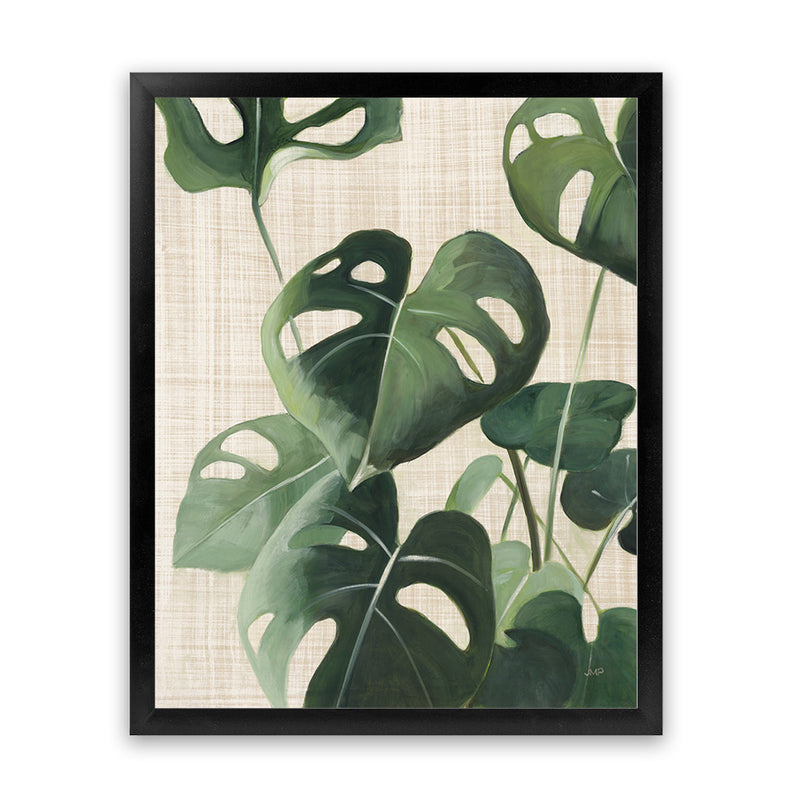 Shop Tropical Study IV Linen Art Print-Botanicals, Green, Portrait, Rectangle, View All, WA-framed painted poster wall decor artwork