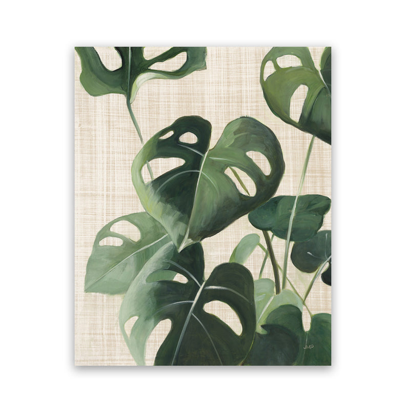 Shop Tropical Study IV Linen Art Print-Botanicals, Green, Portrait, Rectangle, View All, WA-framed painted poster wall decor artwork