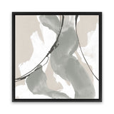 Shop Touch of Gray II (Square) Canvas Art Print-Abstract, Grey, Square, View All, WA-framed wall decor artwork