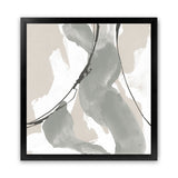Shop Touch of Gray II (Square) Art Print-Abstract, Grey, Square, View All, WA-framed painted poster wall decor artwork