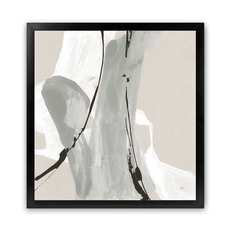 Shop Touch of Gray IV (Square) Art Print-Abstract, Grey, Square, View All, WA-framed painted poster wall decor artwork