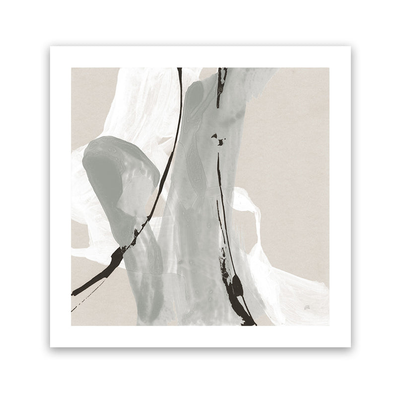 Shop Touch of Gray IV (Square) Art Print-Abstract, Grey, Square, View All, WA-framed painted poster wall decor artwork