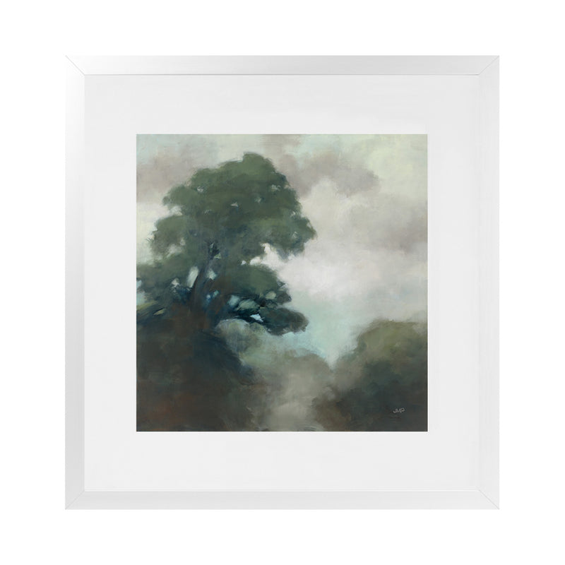 Shop Shape of the Valley (Square) Art Print-Abstract, Green, Square, View All, WA-framed painted poster wall decor artwork