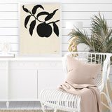 Shop Peach II Art Print-Black, Botanicals, Portrait, Rectangle, View All, WA-framed painted poster wall decor artwork