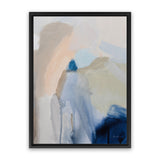 Shop Transitions III Canvas Art Print-Abstract, Blue, Neutrals, Portrait, Rectangle, View All, WA-framed wall decor artwork