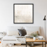 Shop Light Gray Morning Light (Square) Canvas Art Print-Abstract, Neutrals, Square, View All, WA-framed wall decor artwork