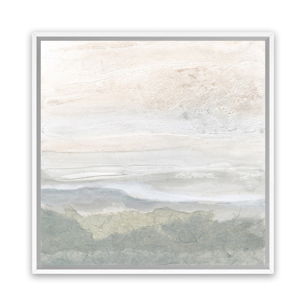 Shop Beyond the Brush I (Square) Canvas Art Print-Abstract, Neutrals, Square, View All, WA-framed wall decor artwork