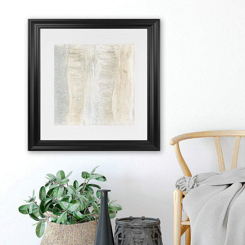 Shop Toned Texture I (Square) Art Print-Abstract, Neutrals, Square, View All, WA-framed painted poster wall decor artwork