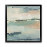 Shop Calm Waters (Square) Art Print-Abstract, Green, Square, View All, WA-framed painted poster wall decor artwork