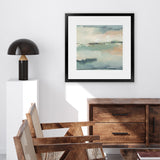 Shop Calm Waters (Square) Art Print-Abstract, Green, Square, View All, WA-framed painted poster wall decor artwork