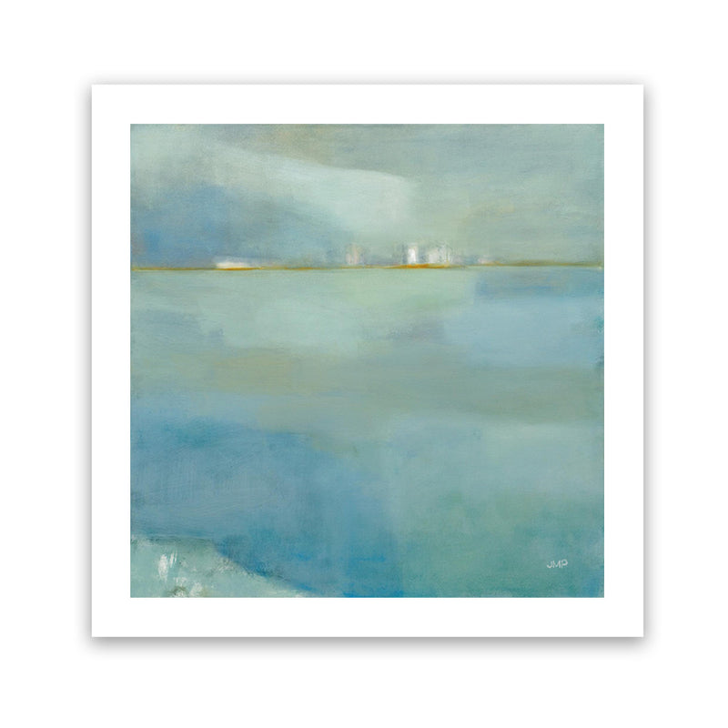 Shop Fog and Dew (Square) Art Print-Abstract, Blue, Square, View All, WA-framed painted poster wall decor artwork