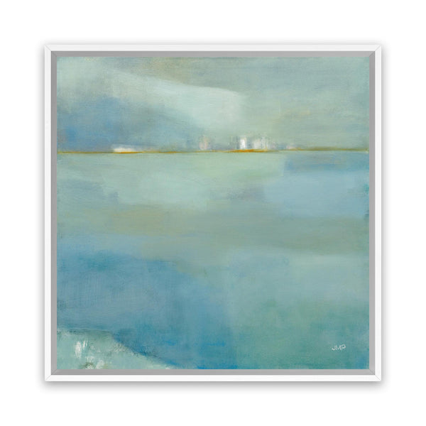 Shop Fog and Dew (Square) Canvas Art Print-Abstract, Blue, Square, View All, WA-framed wall decor artwork