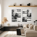 Shop Wonderful Life I Canvas Art Print-Abstract, Black, PC, Portrait, Rectangle, View All-framed wall decor artwork