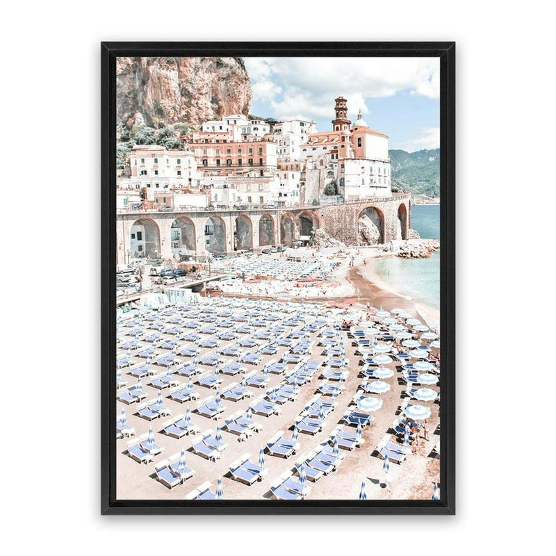 Shop Amalfi I Photo Canvas Art Print-Amalfi Coast Italy, Coastal, Neutrals, Photography, Photography Canvas Prints, Portrait, Tropical, View All-framed wall decor artwork