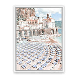 Shop Amalfi I Photo Canvas Art Print-Amalfi Coast Italy, Coastal, Neutrals, Photography, Photography Canvas Prints, Portrait, Tropical, View All-framed wall decor artwork