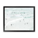 Shop Byron Swimmers Photo Art Print-Boho, Coastal, Landscape, Neutrals, People, Photography, Tropical, View All-framed poster wall decor artwork