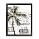Shop California Casa Photo Art Print-Boho, Coastal, Green, Photography, Portrait, Tropical, View All, White-framed poster wall decor artwork