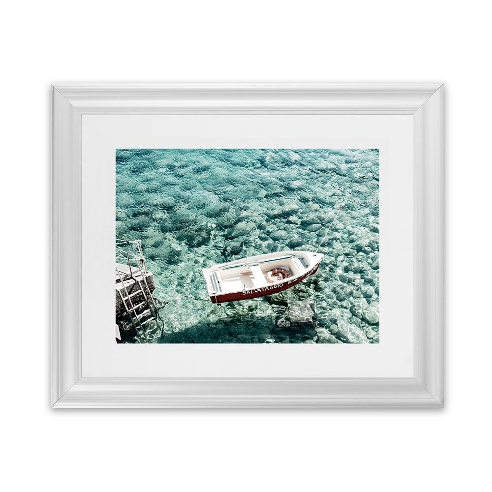 Buy Capri Boat I Photo Art Print